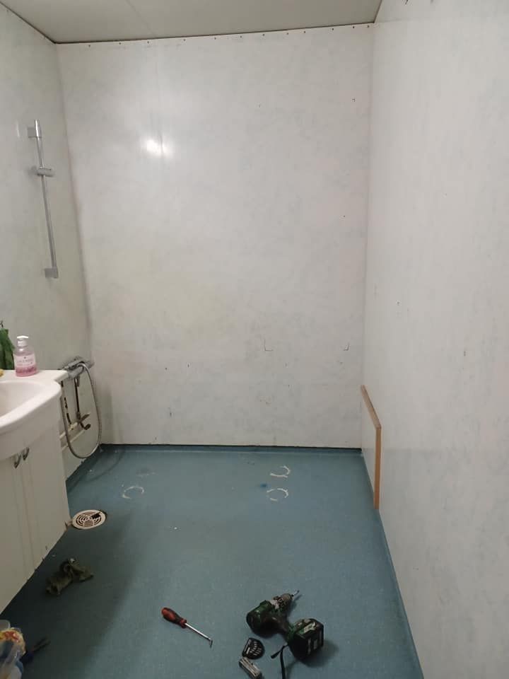 Renovering av bad – før